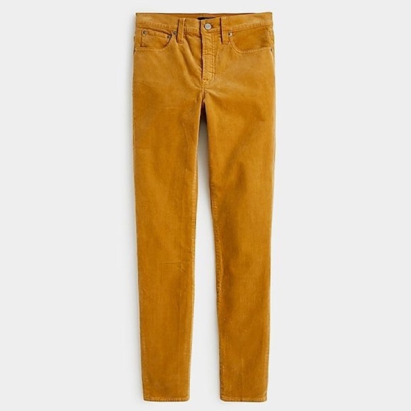 J. Crew Pants - J. Crew High Rise Toothpick Corduroy Pants